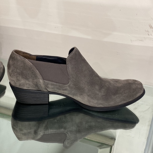 Paul Green Suede Leather Slip On Grey Shoes in size 7 - Picture 6 of 12